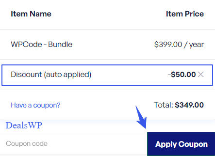 WPCode Discount Code