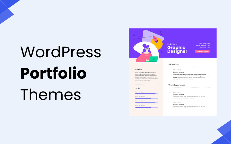 Best Portfolio WordPress Themes for 2025 1 Best Portfolio WordPress Themes