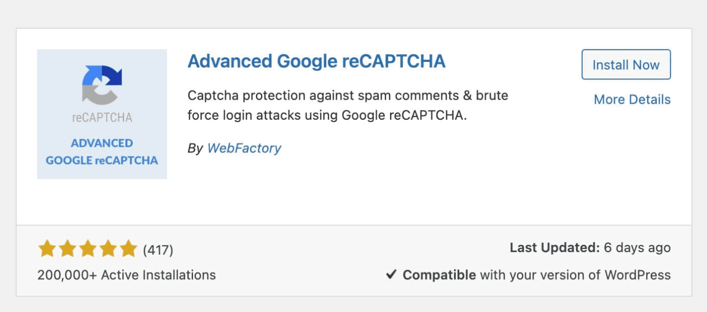 google-recaptcha-comment-spam plugin wordpress